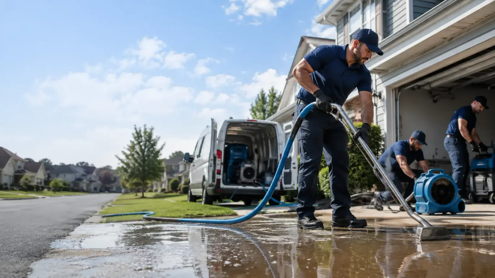 Flood Damage Restoration in Wilsonville, IL